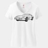 Women's Perfect T Cotton V Neck T Shirt Thumbnail