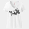 Women's Perfect T Cotton V Neck T Shirt Thumbnail