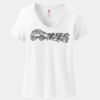 Women's Perfect T Cotton V Neck T Shirt Thumbnail