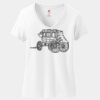 Women's Perfect T Cotton V Neck T Shirt Thumbnail