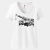 Women's Perfect T Cotton V Neck T Shirt Thumbnail