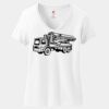 Women's Perfect T Cotton V Neck T Shirt Thumbnail