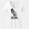 Women's Perfect T Cotton V Neck T Shirt Thumbnail