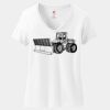 Women's Perfect T Cotton V Neck T Shirt Thumbnail