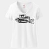Women's Perfect T Cotton V Neck T Shirt Thumbnail
