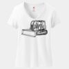 Women's Perfect T Cotton V Neck T Shirt Thumbnail
