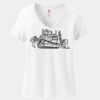 Women's Perfect T Cotton V Neck T Shirt Thumbnail