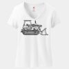 Women's Perfect T Cotton V Neck T Shirt Thumbnail