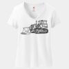 Women's Perfect T Cotton V Neck T Shirt Thumbnail