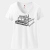 Women's Perfect T Cotton V Neck T Shirt Thumbnail