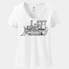 Women's Perfect T Cotton V Neck T Shirt Thumbnail