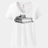 Women's Perfect T Cotton V Neck T Shirt Thumbnail