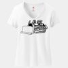 Women's Perfect T Cotton V Neck T Shirt Thumbnail