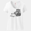 Women's Perfect T Cotton V Neck T Shirt Thumbnail