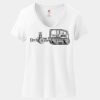 Women's Perfect T Cotton V Neck T Shirt Thumbnail
