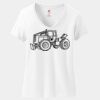 Women's Perfect T Cotton V Neck T Shirt Thumbnail