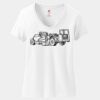Women's Perfect T Cotton V Neck T Shirt Thumbnail