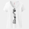 Women's Perfect T Cotton V Neck T Shirt Thumbnail