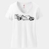 Women's Perfect T Cotton V Neck T Shirt Thumbnail