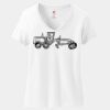 Women's Perfect T Cotton V Neck T Shirt Thumbnail