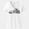 Women's Perfect T Cotton V Neck T Shirt Thumbnail