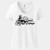 Women's Perfect T Cotton V Neck T Shirt Thumbnail