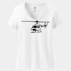 Women's Perfect T Cotton V Neck T Shirt Thumbnail