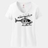 Women's Perfect T Cotton V Neck T Shirt Thumbnail
