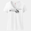 Women's Perfect T Cotton V Neck T Shirt Thumbnail