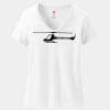 Women's Perfect T Cotton V Neck T Shirt Thumbnail