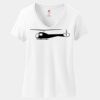 Women's Perfect T Cotton V Neck T Shirt Thumbnail