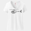 Women's Perfect T Cotton V Neck T Shirt Thumbnail