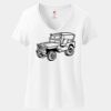 Women's Perfect T Cotton V Neck T Shirt Thumbnail
