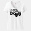 Women's Perfect T Cotton V Neck T Shirt Thumbnail
