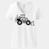 Women's Perfect T Cotton V Neck T Shirt Thumbnail