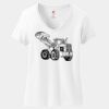 Women's Perfect T Cotton V Neck T Shirt Thumbnail