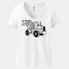 Women's Perfect T Cotton V Neck T Shirt Thumbnail