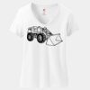 Women's Perfect T Cotton V Neck T Shirt Thumbnail