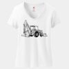 Women's Perfect T Cotton V Neck T Shirt Thumbnail