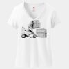 Women's Perfect T Cotton V Neck T Shirt Thumbnail