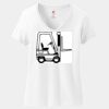 Women's Perfect T Cotton V Neck T Shirt Thumbnail
