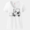 Women's Perfect T Cotton V Neck T Shirt Thumbnail