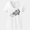 Women's Perfect T Cotton V Neck T Shirt Thumbnail