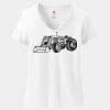 Women's Perfect T Cotton V Neck T Shirt Thumbnail