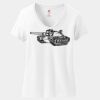 Women's Perfect T Cotton V Neck T Shirt Thumbnail