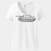 Women's Perfect T Cotton V Neck T Shirt Thumbnail