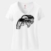 Women's Perfect T Cotton V Neck T Shirt Thumbnail