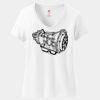 Women's Perfect T Cotton V Neck T Shirt Thumbnail
