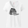 Women's Perfect T Cotton V Neck T Shirt Thumbnail