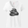 Women's Perfect T Cotton V Neck T Shirt Thumbnail